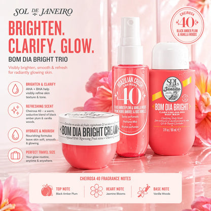 Sol de Janeiro Reseset – Duschgel, Kroppskräm & Body Mist