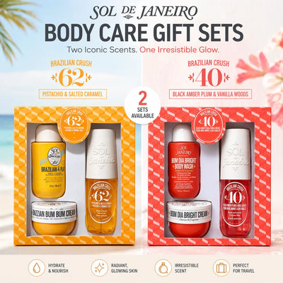 Sol de Janeiro Reseset – Duschgel, Kroppskräm & Body Mist