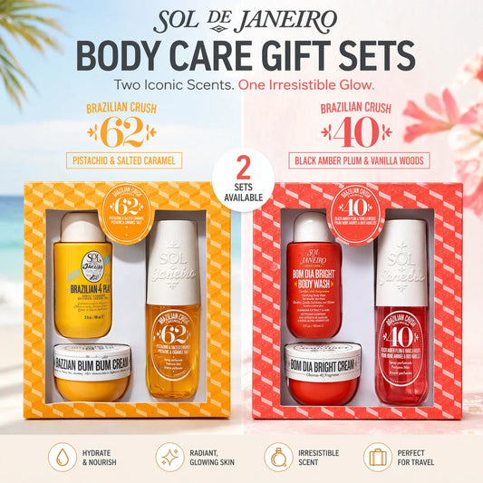 Sol de Janeiro Reseset – Duschgel, Kroppskräm & Body Mist