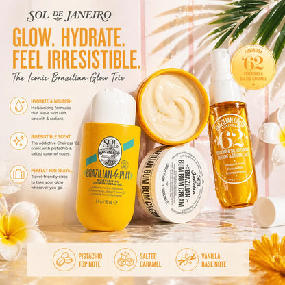 Sol de Janeiro Reseset – Duschgel, Kroppskräm & Body Mist