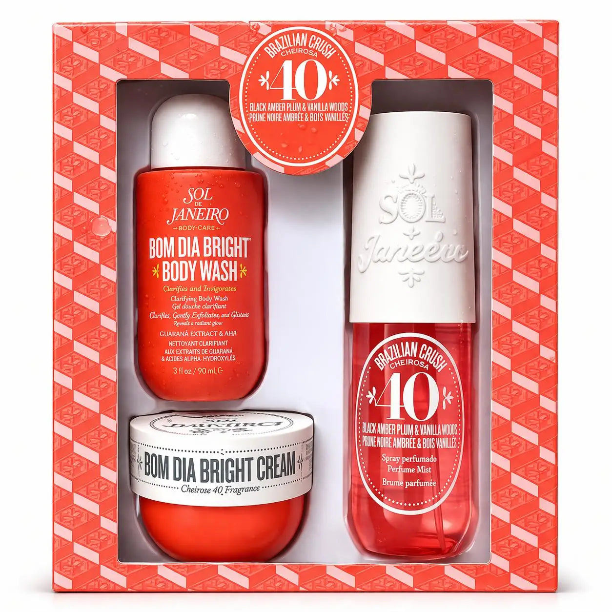 Sol de Janeiro Reseset – Duschgel, Kroppskräm & Body Mist