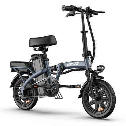 URLIFE F1L Hopfällbar Elcykel 250W – 48V Stadspendelcykel