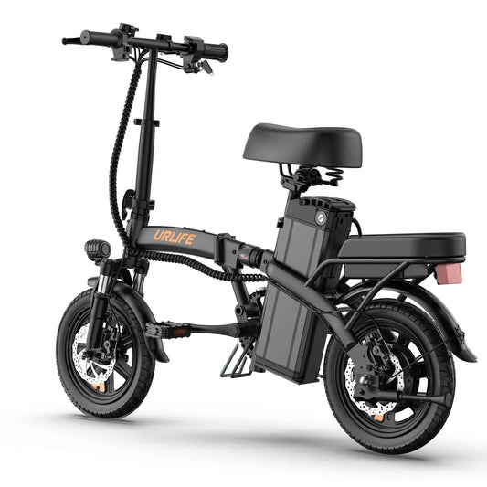 URLIFE F1L Hopfällbar Elcykel 250W – 48V Stadspendelcykel