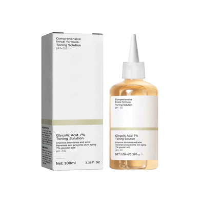 Glykolsyra Toner 7% – Exfolierande Ansiktsvatten 100 ml