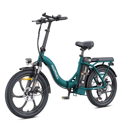 HillMiles MilePort 1 Vikbar Elcykel – 250W, Fat Tires, 100 km Räckvidd