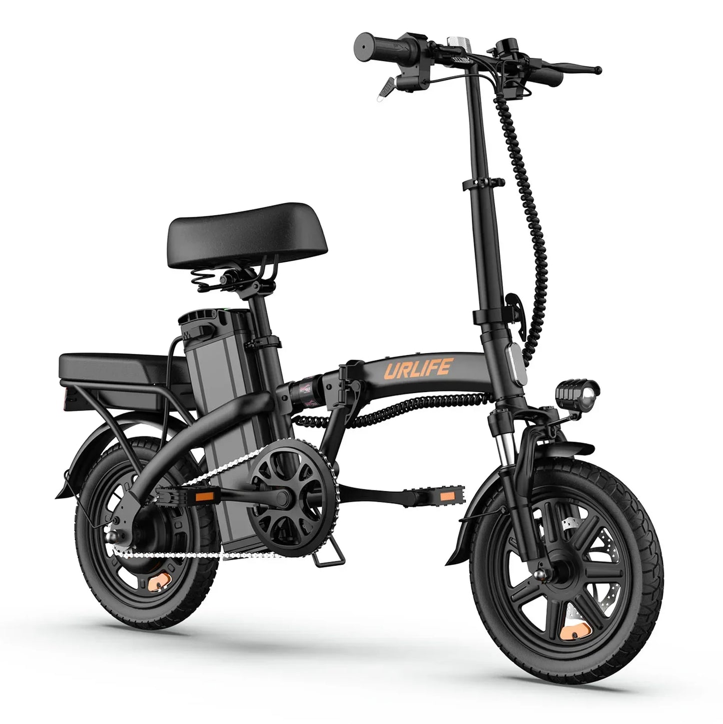 URLIFE F1L Hopfällbar Elcykel 250W – 48V Stadspendelcykel