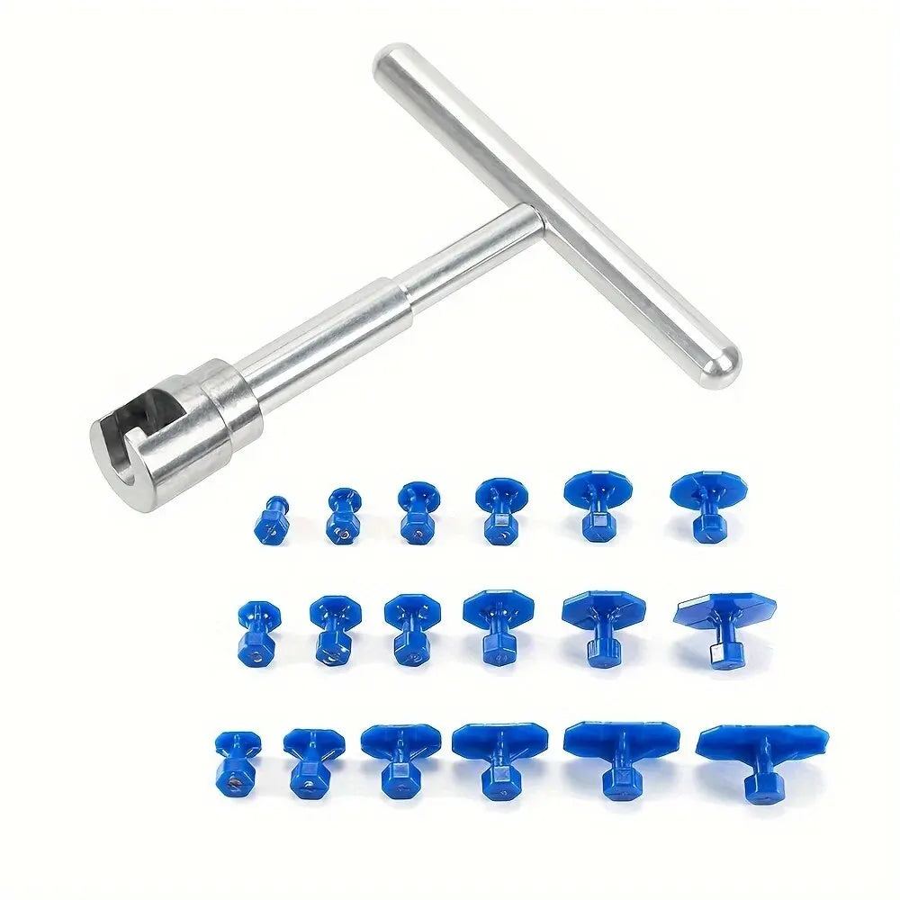 Buckelborttagare för Bil – Paintless Dent Repair Kit med Sugkoppar