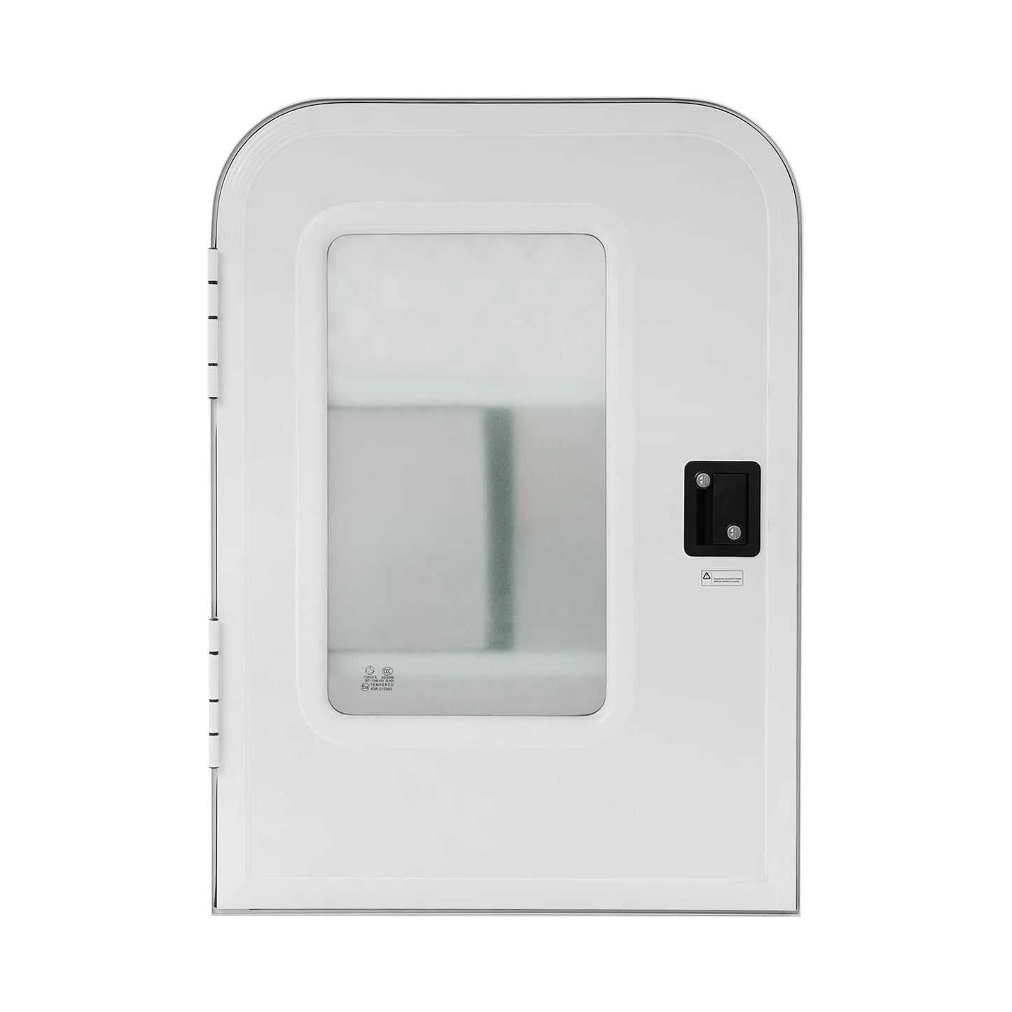 Aluminum RV Door with Mesh & Window, 26x36in White Lockable Teardrop Camper Door (Left Driver Side)