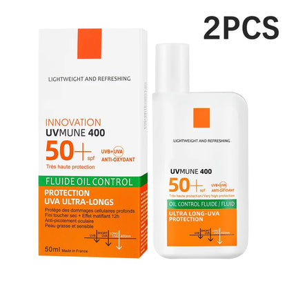 Solskydd SPF50+ – Lätt & Icke-fettande för Ansikte & Kropp