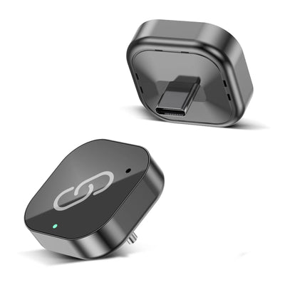 Spedal Trådlös CarPlay-adapter – USB & USB-C, Plug & Play