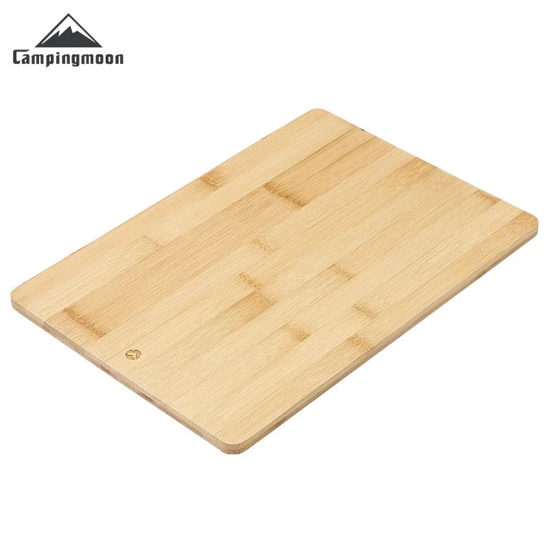 Bambu Serveringsbricka för Camping & BBQ – Portabel Träbricka