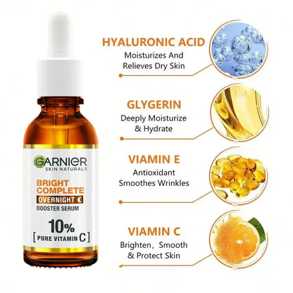 C-vitaminserum för Ansiktet – Ljusnar, Fuktar & Jämnar Hudton 30ml
