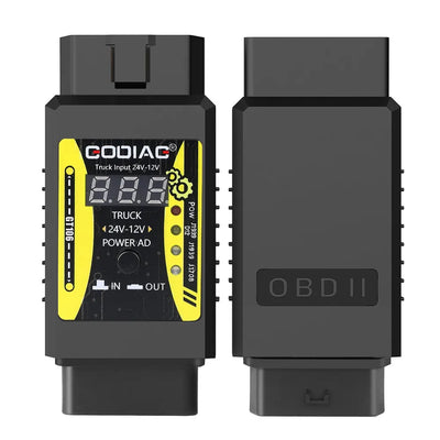 GODIAG GT106 24V till 12V Adapter – Tung Lastbilsdiagnostik