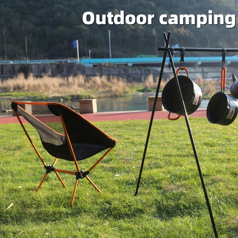 Hopfällbar Campingstol i Aluminium – Lätt & Bärbar