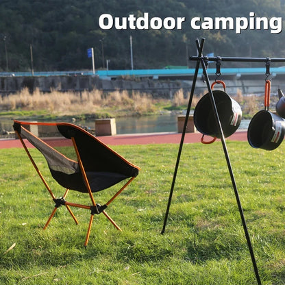 Hopfällbar Campingstol i Aluminium – Lätt & Bärbar