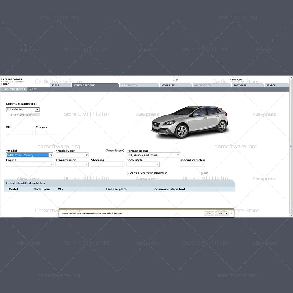 Volvo VIDA 2014D – Diagnostikprogramvara för DICE (1999–2014)