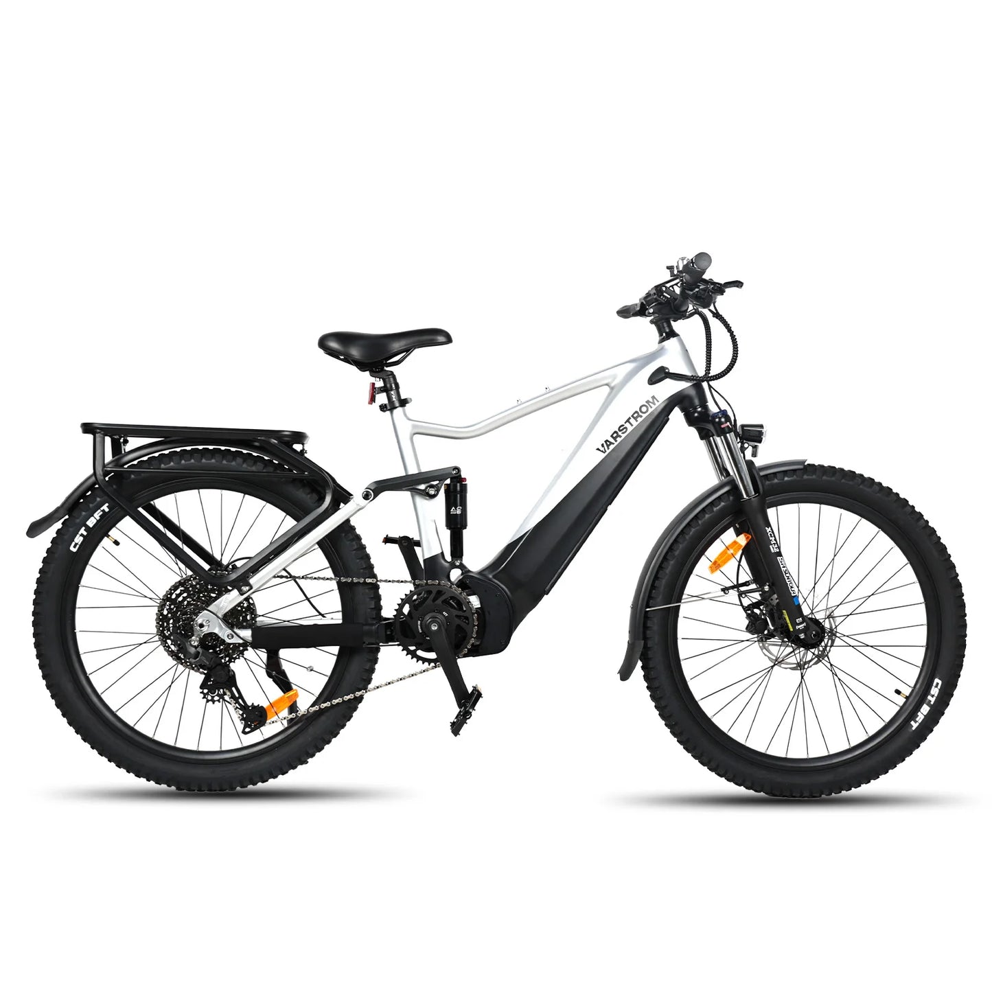 [EU Direct ] Varstrom Electric Mountain Bike Ebike Off-Road 960Wh Battery 750W Mid Motor Cycling Cycling Mens Trekking MTB