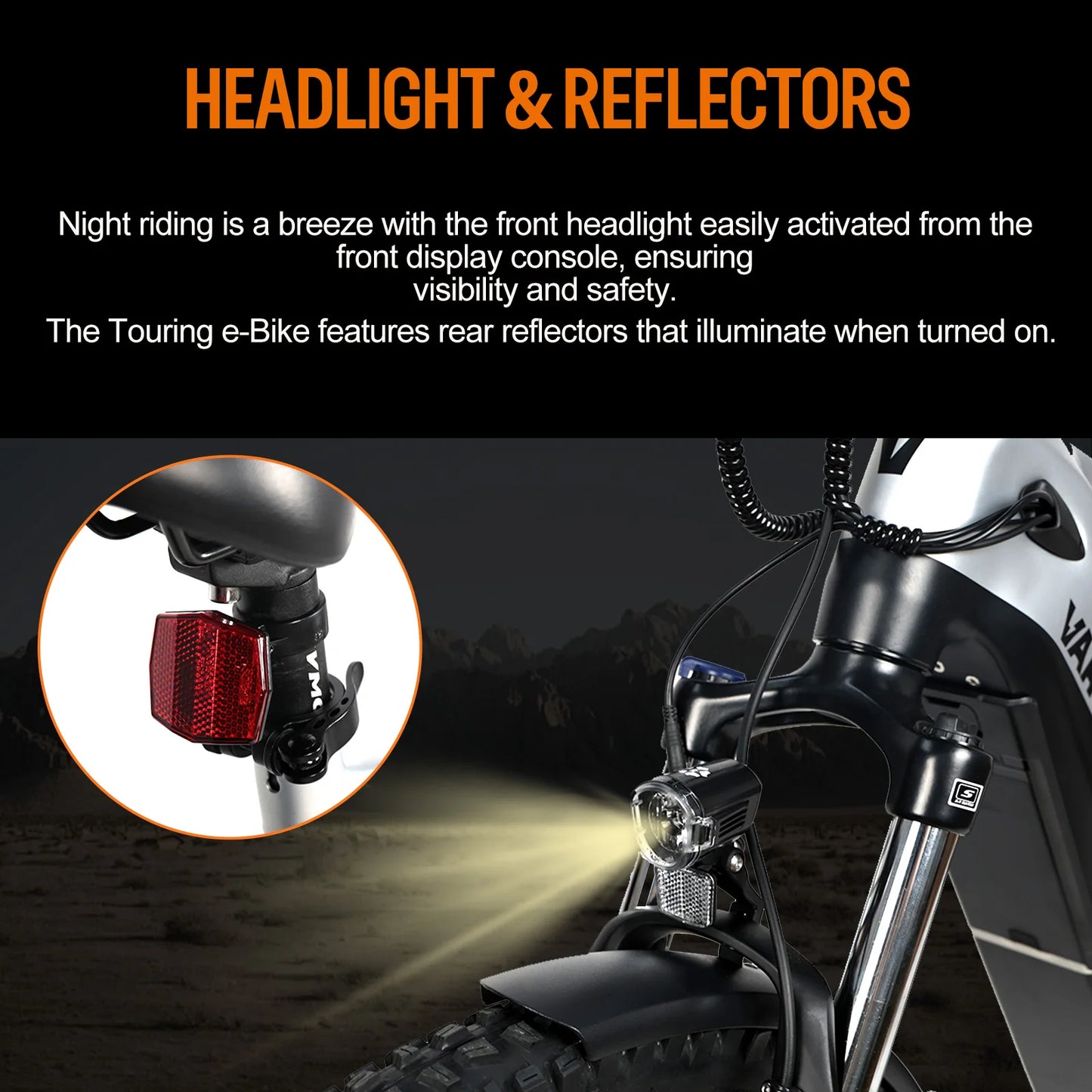 [EU Direct ] Varstrom Electric Mountain Bike Ebike Off-Road 960Wh Battery 750W Mid Motor Cycling Cycling Mens Trekking MTB