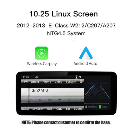 Mercedes-Benz Infotainmentskärm – CarPlay & Android Auto, 10,25" eller 12,3"