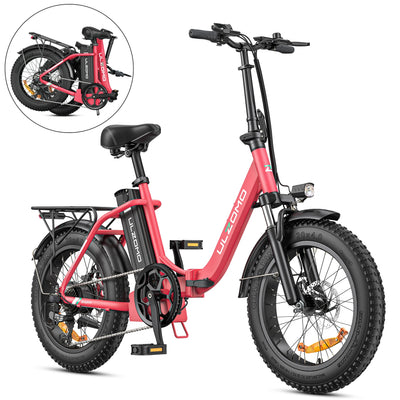 ENGWE Dolphin Hopfällbar Elcykel 250W – 89 km Räckvidd
