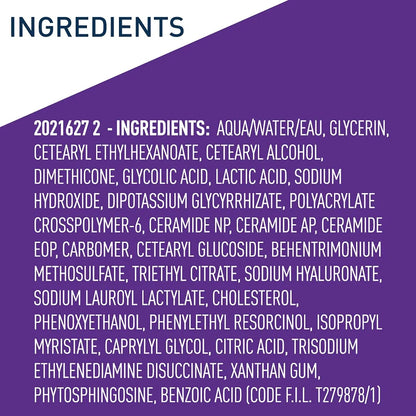 CeraVe Nattserum med Glykolsyra & Mjölksyra – 5% AHA