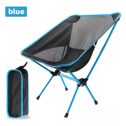 Hopfällbar Campingstol i Aluminium – Lätt & Bärbar