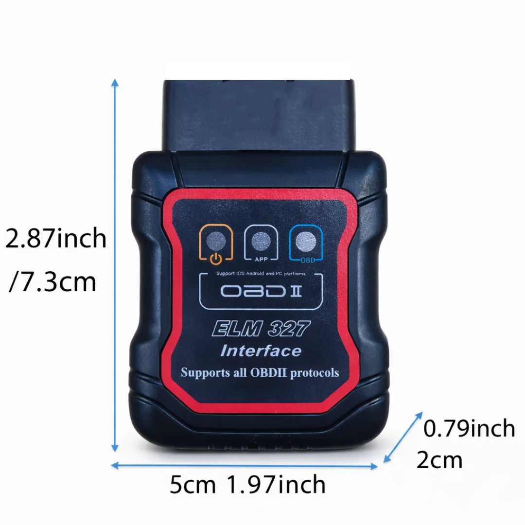 OBD2 Bluetooth 5.0 Scanner – Felkodsläsare för Android & iOS