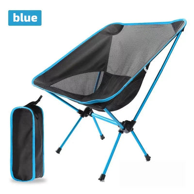 Hopfällbar Campingstol i Aluminium – Lätt & Bärbar