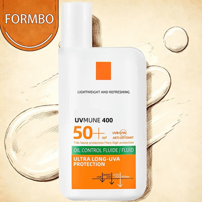 Solskydd SPF50+ – Lätt & Icke-fettande för Ansikte & Kropp